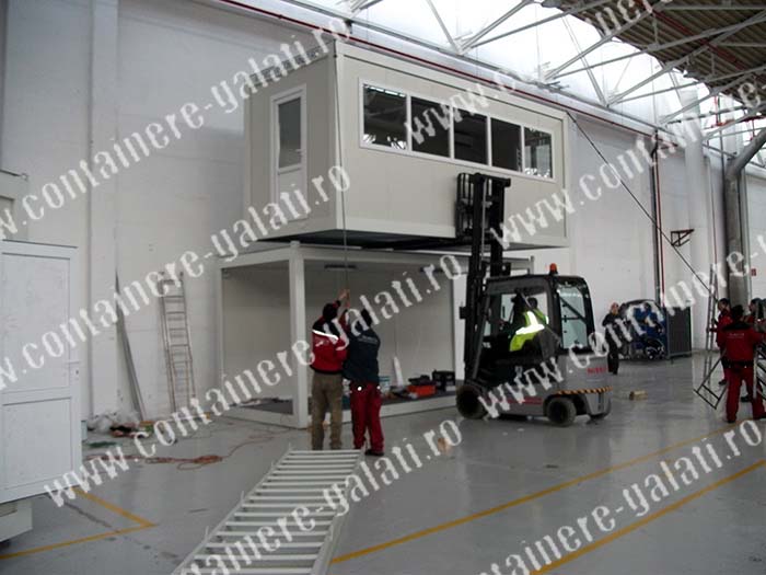 container santier  Sibiu